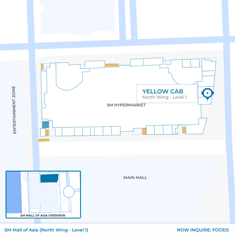 Yellow Cab - SM MOA - North Wing - Level 1